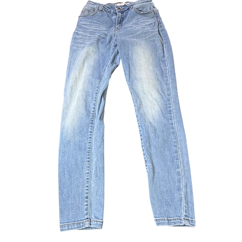 Most Denim Skinny Jeans Eco-Friendly Light Wash Denim‎ Jeans Size 5/27
